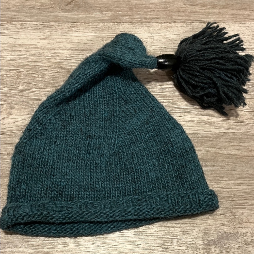 Icelandic Knit Hat with Tassel